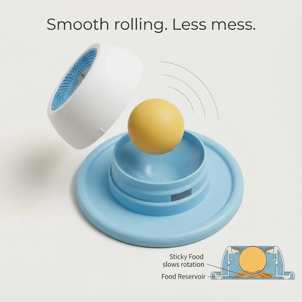 Calming Lick Ball V2 for Dogs & Cats