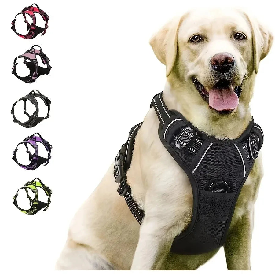 Ergonomisk Hundsele – Justerbar, Slitstark och Bekväm för Alla Hundar